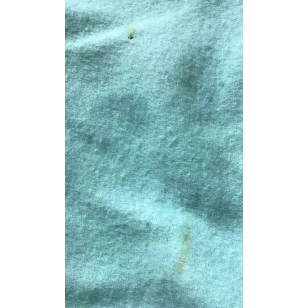 Style Home Automatic Electric Blanket Teal Velvet Trim 79 x 88 Full Queen Vtg